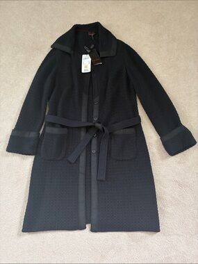 Escada Long Knit Cardigan